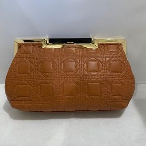 Paradox Leather Clutch Shoulder Bag